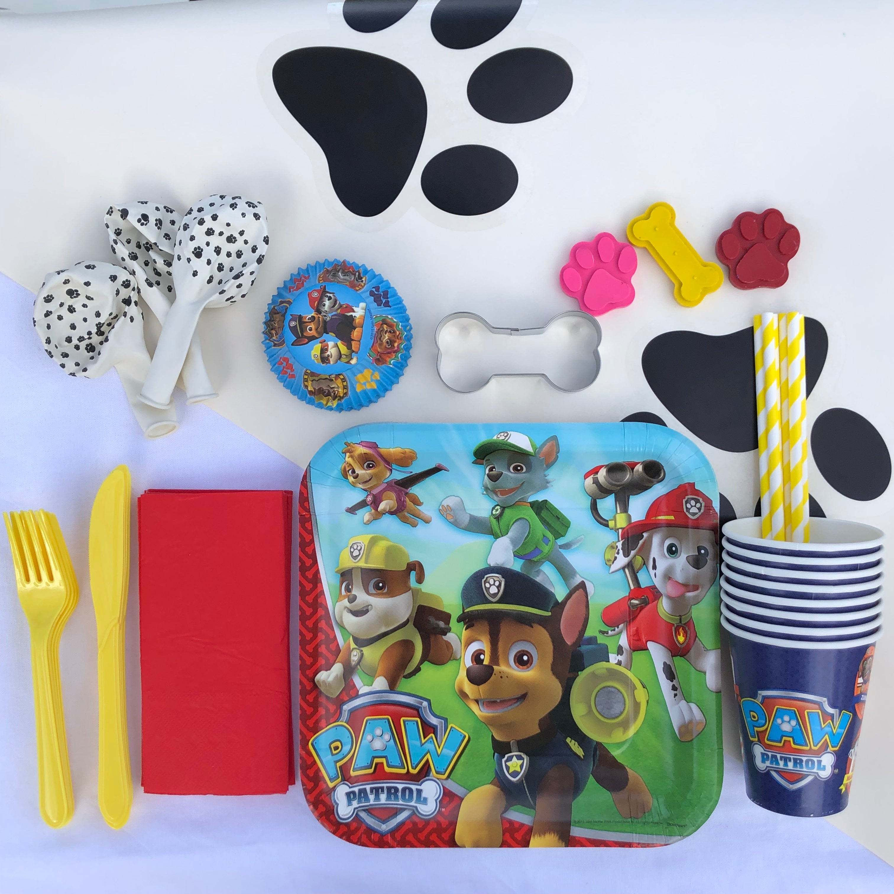 Paw Patrol Lockdown Party Pack with a Cape