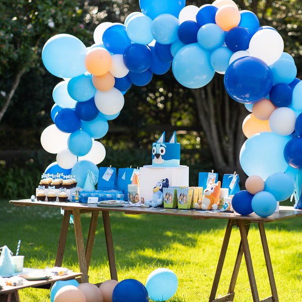 Popxstar 115pcs Bluey Theme Party Balloons Garland Decor18 10 5